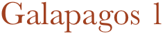 Galapagos 1